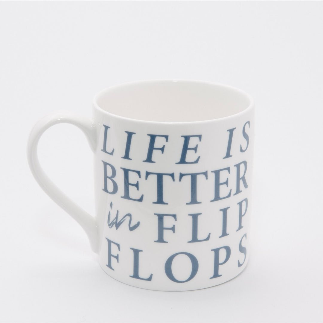 Life is better sales flip flops