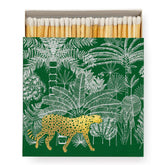 Cheetah in Jungle Luxury Archivist Matches - The Mewstone Candle Co