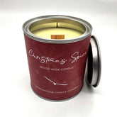 Christmas Spice Wood Wick Candle - The Mewstone Candle Co