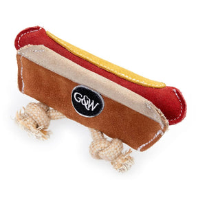 Harry The Hot Dog Eco Dog Toy - The Mewstone Candle Co