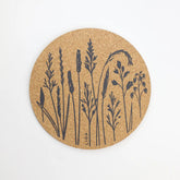 Love Liga Native Grasses Cork Coasters and Tablemats - The Mewstone Candle Co