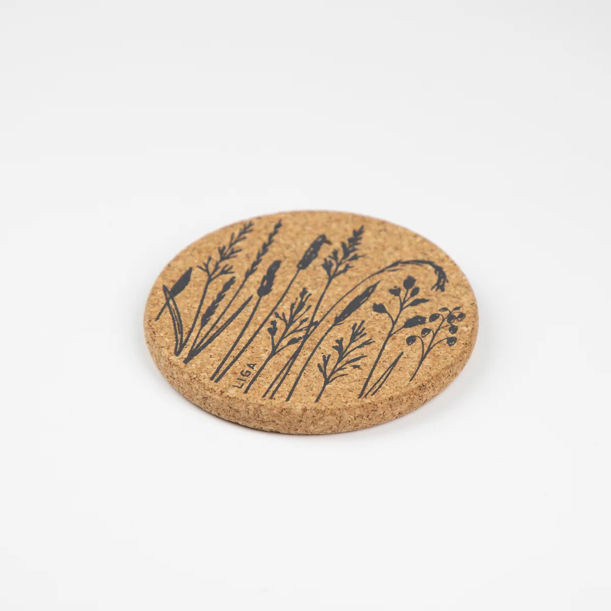 Love Liga Native Grasses Cork Coasters and Tablemats - The Mewstone Candle Co