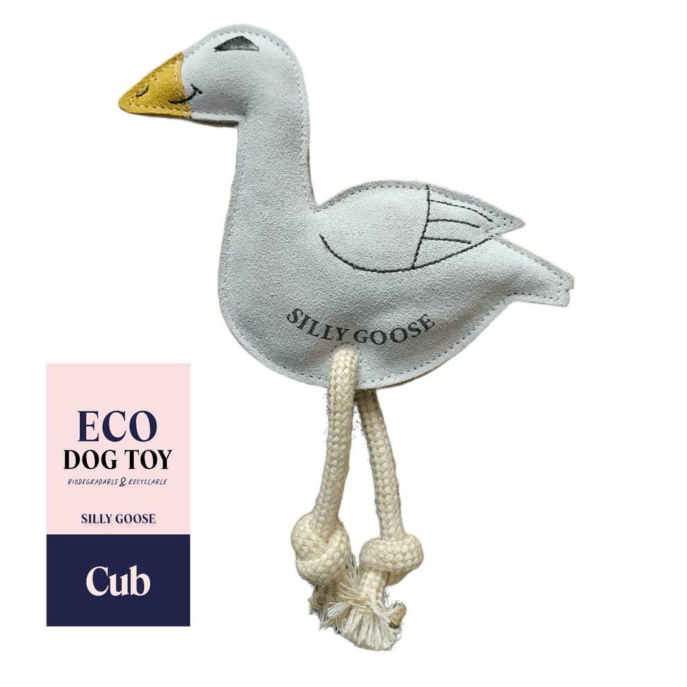 Silly Goose Eco Dog Toy - The Mewstone Candle Co