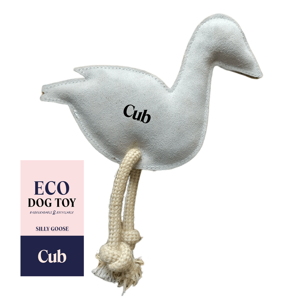 Silly Goose Eco Dog Toy - The Mewstone Candle Co