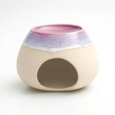 Purple Artisan Wax Melt Burner - The Mewstone Candle Co